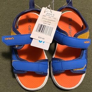 Carter's Kids Sandals in Blue and Orange